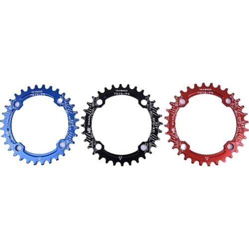 1Pc 32T Chain Ring 104 BCD Round Narrow Wide Tooth Plate 104 BCD Chainwheel 32T Tooth MTB Mountain Bike Chainwheel