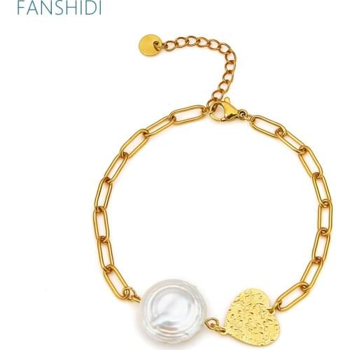 FANSHIDI Metal Bracelets