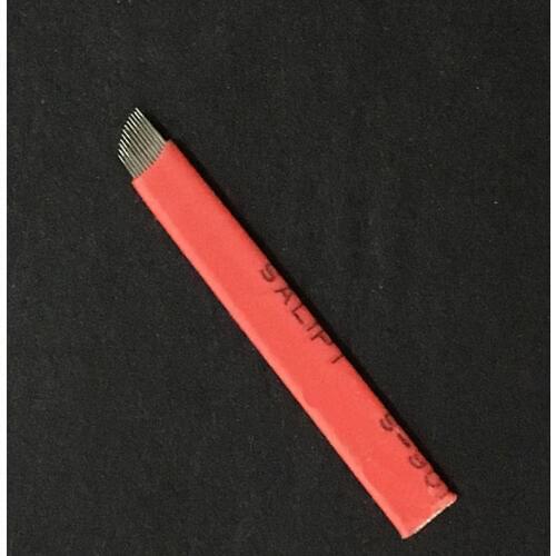 200 Pcs 12 Pins Flex Microblading Needles Permenent Makeup 12 Pins Tattoo Needle Eyebrow Tattoo Needles Blade By Free Shipping