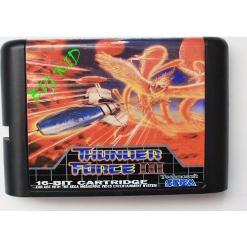 Thunder Force III 16 bit SEGA MD Game Card For Sega Mega Drive For Genesis