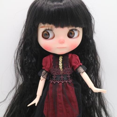 Customized bare head doll in jointed body selling doll and wig (20200121)
