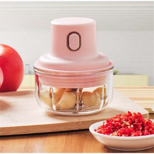 Kitchen Wireless Electric Meat Grinder Food Chopper Mini Stainless Electric Meat Chopper Grinders Shredder Rechargable
