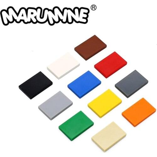 Marumine MOC Bricks 2x3 Flat Tile Compatible with 26603 Assembles Particles for Building Blocks Parts Constructor DIY Model Kit