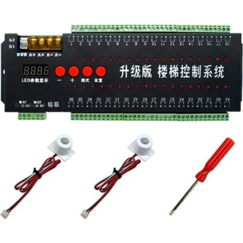 WS2812B WS2811 Addressable LED Strips Induction Article Water Effect Humanb Body Induction with Suit Stairs For RGB Single Color