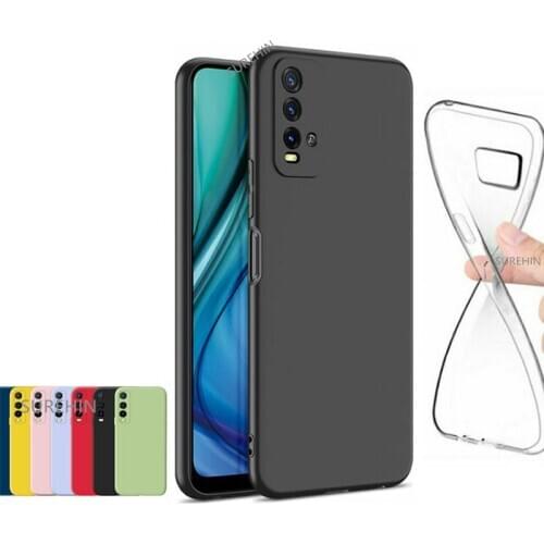 SUREHIN Soft Case For Xiaomi Redmi9T Cover Silicone Can Silkprint Colored Drawing Skin Clear Transparent Cover for Redmi 9T Case