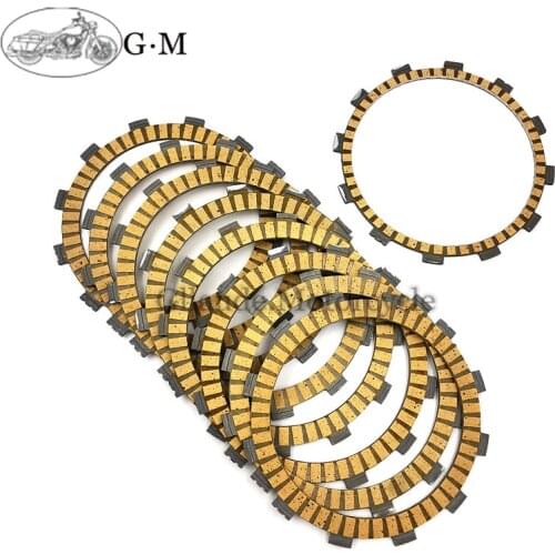 Motorcycle Carbon Fibre Friction Clutch Plates Disc Kit For Yamaha YZF R1 FZS1000 FZ1 Fazer FZ1-N FZ1-S