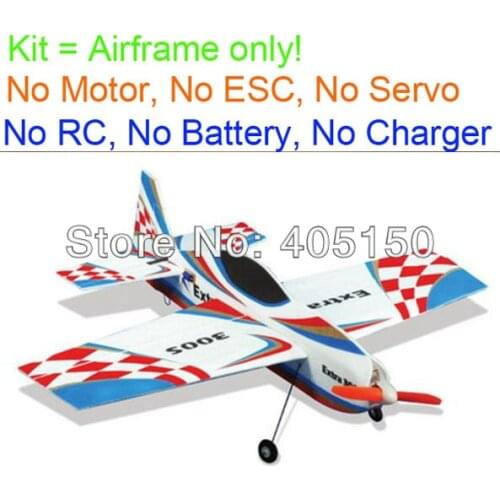 3D EPP RC Aircraft Extra 300s Kit without Electronics