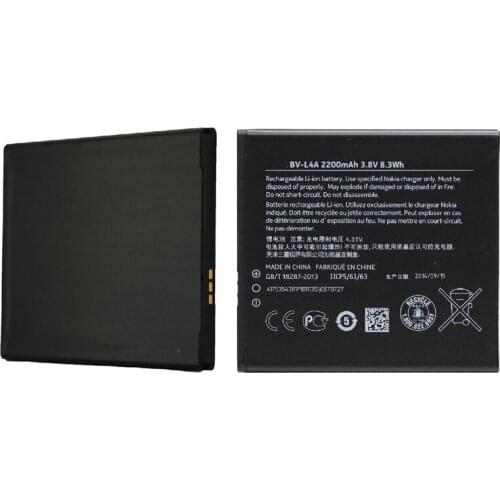 Original BV-L4A Phone battery for Nokia RM-984 RM-985 Lumia 830 2200mAh BV-L4A