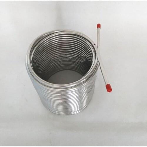 Brewing immersion wort chiller pipe wort chiller tube beer cooling coil wine making machine part 15L