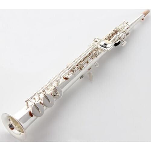 Brand MFC Soprano Saxophone Reference 54 Silvering B-flat Soprano Sax R54 With Case Mouthpiece Reeds Neck