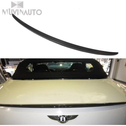 Carbon fiber rear luggage box spoiler housing, suitable for Bentley Flying Branch Car 4-door, 13-16 V8 D backup box carbon fiber