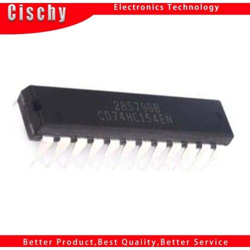 1pcs/lot 74HC154 CD74HC154EN DIP24