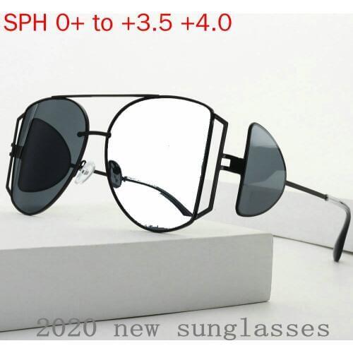 2020 Titanium Alloy Outdoor Photochromic Reading Glasses Men Sun Automatic Discoloration Presbyopia Hyperopia Sunglasses NX