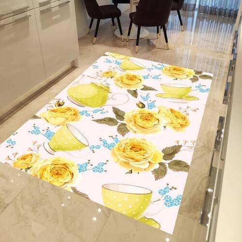 Andorra Kitchen Rug Washable Non-Slip Bottom Halı-Ahm575