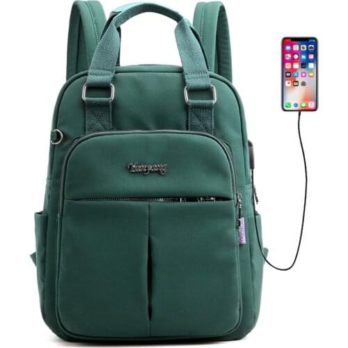 Anti Theft USB Charge Women Backpack Waterproof School Backpacks Bagpack School Bags Teenage Girls Travel Bag Mochila Feminina