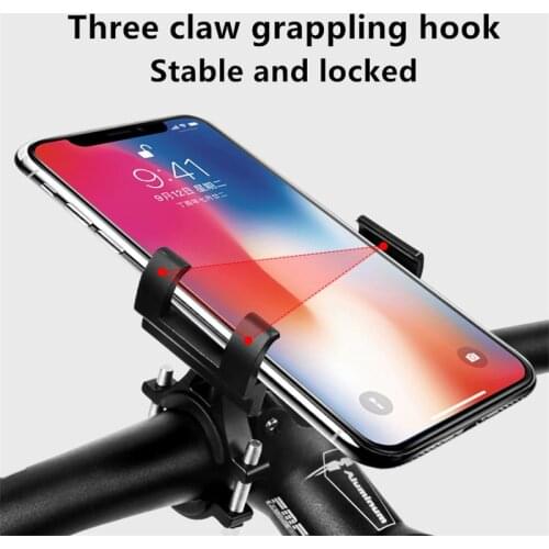 Bicycle Phone Holder Universal Bike Motorcycle Handlebar Clip Stand Mount Cell For iPhone Samsung Xiaomi Gsm Houder Fiets