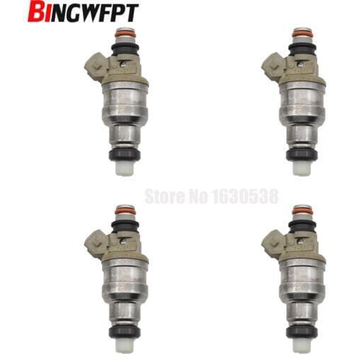 4pc Fuel Injector Nozzle Bico For MITSUBISHI Galant Eagle Eclipse GTX 2.0L Engine Valve Injection Petrol INP-064 INP064 INP 064