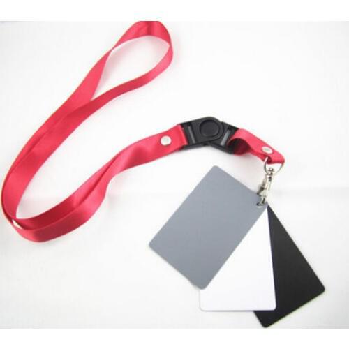 Photo Color/White Balance Card Set fr Digital Photography (Pocket-size, 3.25 x2"