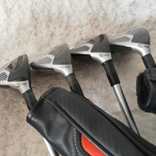 Golf Clubs m 6 Hybrid Golf Rescue 19/22/25/28 Degrees R/S/SR With Head Cover