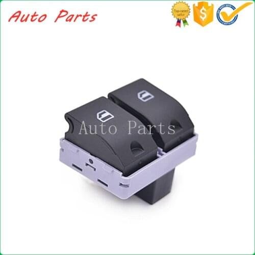 Power Window Control Switch Button Lifter 6Q0959858 for V W Polo 9N 2002-2009 FOX 5Z1 2005-2010 Seat Ibiza Cordoba 2002-2009
