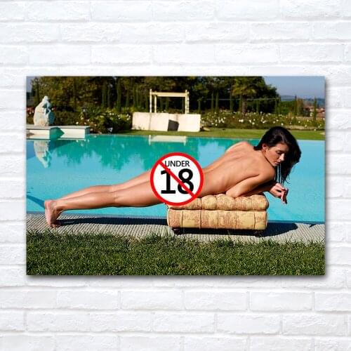 Beautiful Model Hot Body Modern Art Canvas Painting Wall Pictures for Living Room Home Decor Poster No Frame