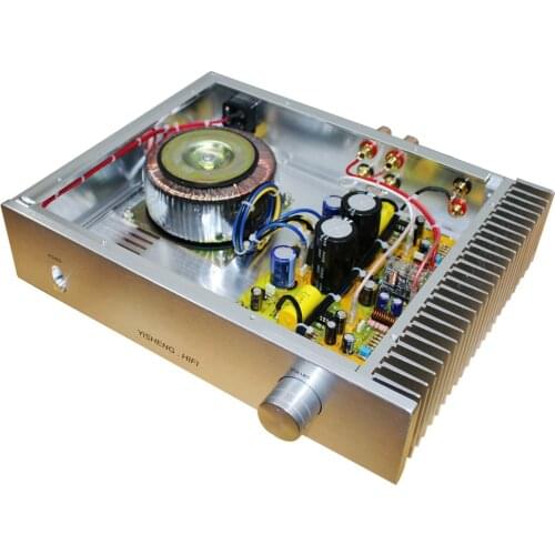 LM3886 2.0 channel audio power amplifier home desktop HIFI power amplifier OPALM4562 60W+60W