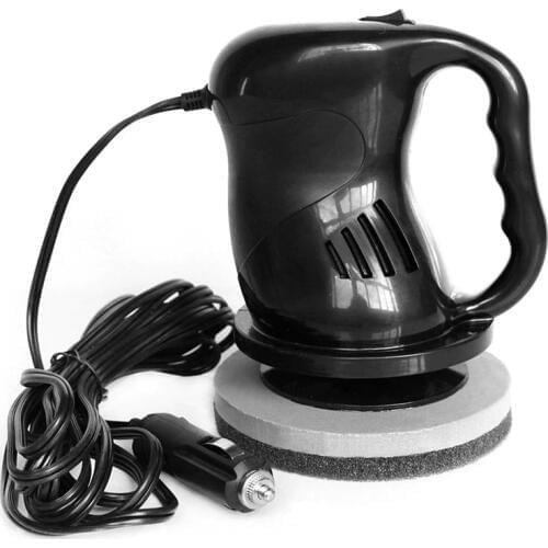 Mini DC12V 40W Car Polishing Machine Waxing Machine Electric Gloss Paint Power Scratch Remove Beauty Care Repair Polisher Black