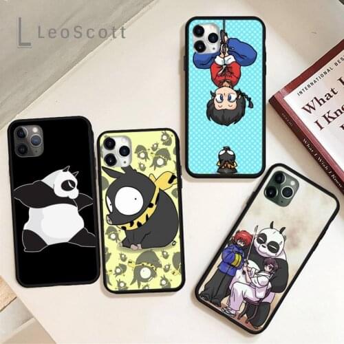 Cartoon Ranma Phone Case for iPhone 11 12 mini pro XS MAX 8 7 6 6S Plus X 5S SE 2020 XR
