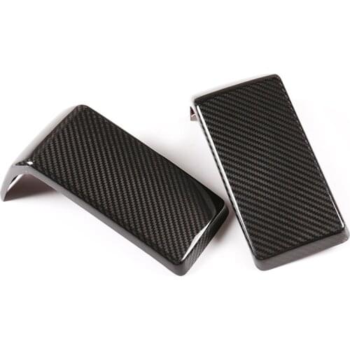 For Mercedes Benz G class W463 G63 version 2019-2020 Real carbon Front Car Front bumper decoration sticker Car Accessories