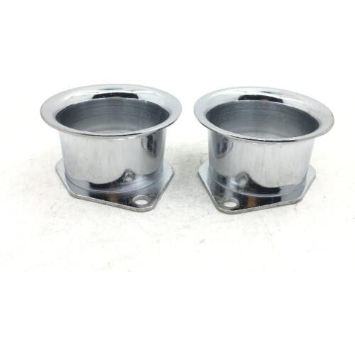 Sherryberg 2PCS 44mm Velocity Stacks air horn for WEBER dellorto fajs 40/44/48IDF 40DCOE 45DCOE pipe trumpet 2 PIECES a pair