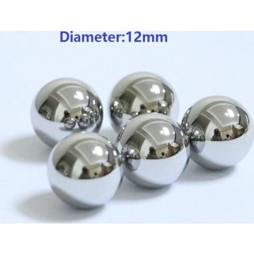 1kg/lot (140pcs) Diameter 12mm 304 stainless steel balls Dia 12 mm slingshot bearing balls for hunting shooting
