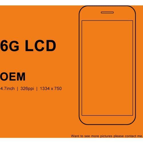 10PCS OEM For iPhone 6 LCD Screen Mobile Phone 4.7 Inch Display Assembly Replacement For iphone 6 Display With Touch Screen