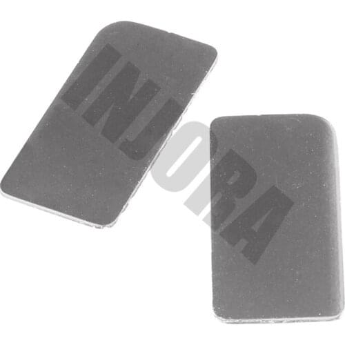 2Pcs Metal Rearview Mirror for 1/10 RC Crawler Traxxas TRX-4 TRX4 Upgrade Parts