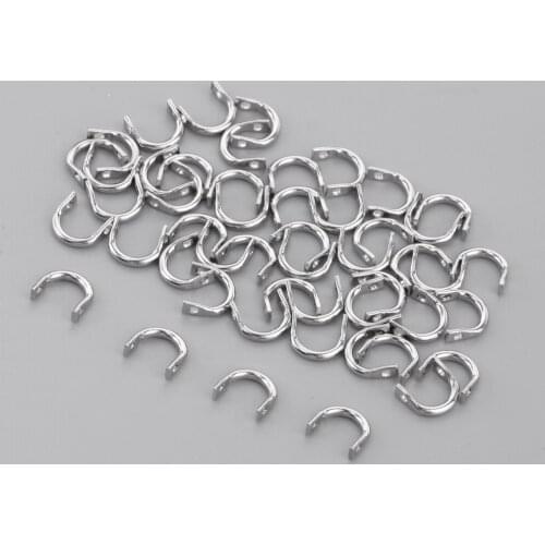 50pcs Fishing Spinner Clevises Easy Spin DIY Sea Fishing Lures Accessories, Men