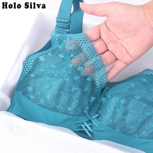 Fashion Lingerie Bralette Tops Intimates Sexy Push Up Bra Wireless Comfort New 3/4 Cup Lace Bras Women Underwear Girl Brassieres