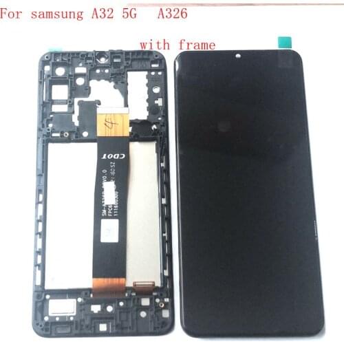 Original For Samsung Galaxy A32 5G A326 Lcd screen Display+Touch Glass Digitizer Replacement SM-A326B SM-A326B/DS SM-A326BR/DS