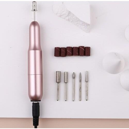 Professional Electric Nail Drill Machine Pedicure Manicure Drill Set Milling Cutters Set Nail File 20000RPM Polishing Equipment