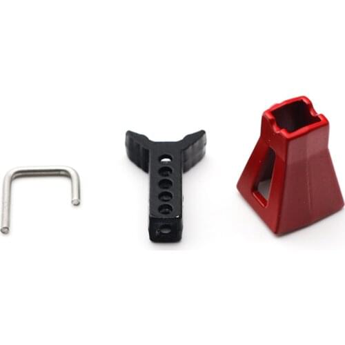 Orlandoo Hunter 1/4Pcs Jack RC Car 1:35 32 24 Metal Jack Soft Tire Protection Frame Straight Bridge Jack For RC Car Decoration