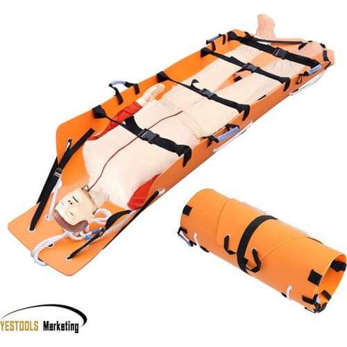Lift Roll Stretcher Folding Multifunctional Fire Emergency Well Height Rescue Tech