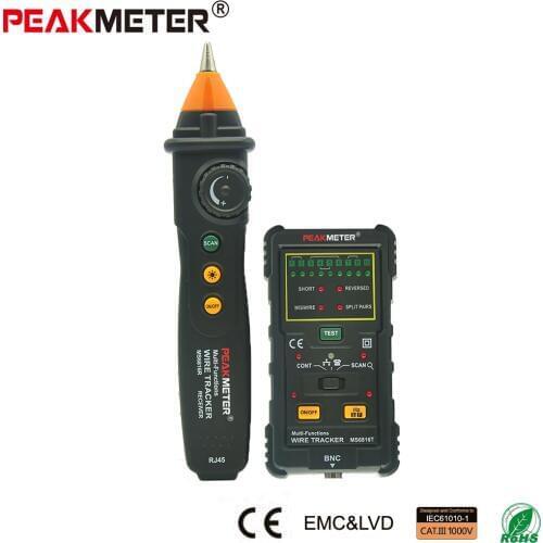 RJ45 RJ11 wire tracker Telephone Line Detector Network Cable DC Level Switch Port Tester Continuity