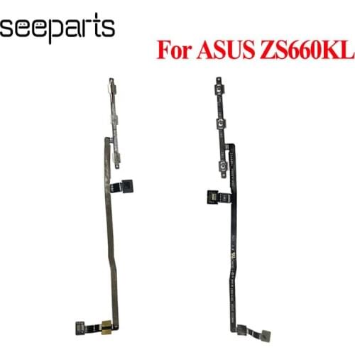 On Off Power Volume Button Flex Cable For Asus ROG Phone II ZS660KL Power Volume Switch Flex Ribbon Parts Replacement Parts