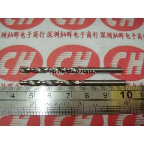 10pcs Micro HSS Twist Drill Bit Straight Shank Electrical Drilling Tool 3.0mm