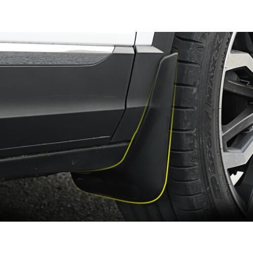 4pcs Black ABS Car Front Rear Mud Flap Mudguards Mudflaps Splash Guards Fender For Volkswagen VW T-ROC T ROC 2017 2018 Accessory