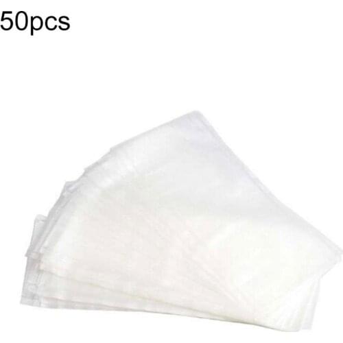 80%HOT 50Pcs Outdoor PVA Mesh Carp Lure Fishing Bait Bag Water Soluble Tackle Tool