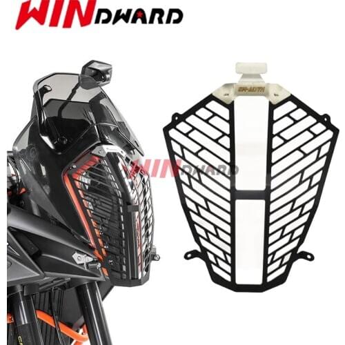 Aluminum quick-disassembly headlight protection for 1290 SUPER ADVENTURE S / R, 2017-ON