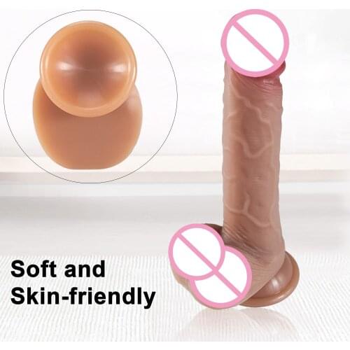 Anal Two-Layer Silicone Erotic Strapon Waterproof Gode Penis Butt Plug Dildo Suction Cup Dick Adult Strapon G Spot Orgasm Sextoy