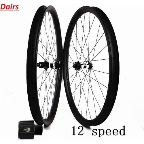 27.5er carbon mtb wheels Asymmetry 45x30mm tubeless mtb disc wheels DT350S 110x15 148x12 bicycle wheelset 12 speed 1420 spokes