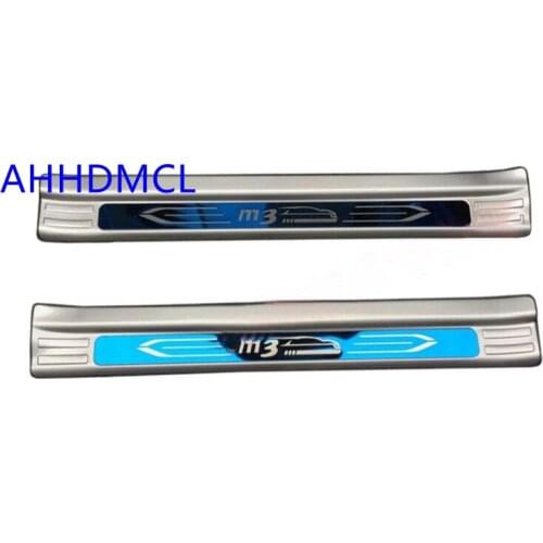 Car Welcome Pedal Threshold Strip Door Sill Strip For JAC Refine M3 2015 2016 2017 2018 2019