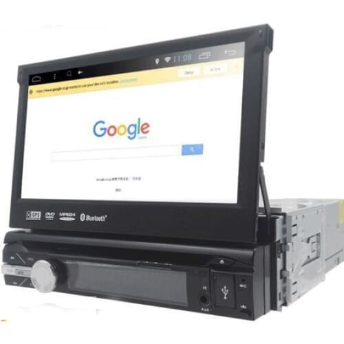 Quad Core Pure Android 10.0 Car Multimedia Player Car PC Tablet Single 1din 7'' GPS Navigation Car Stereo Radio Bluetooth