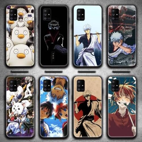 Sakata Gintoki Gintama Phone Cases For Samsung Galaxy A21S A01 A11 A31 A81 A10 A20E A30 A40 A50 A70 A80 A71 A51 5G